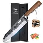 Huusk 7-Inch Santoku Knife – Japanese Kitchen Essential