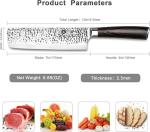 Imarku 7-Inch Nakiri Knife - Sharp & Durable