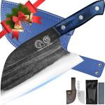Precision Japanese Butcher Knife with Sheath - 8