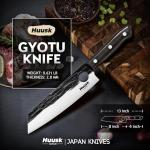 Japanese Kiritsuke Gyuto Chef Knife - Hand Forged