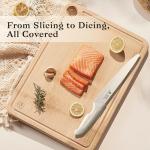 Japanese Knife Set with Block – Slicing Made Easy