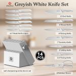 Japanese Knife Set with Block – Slicing Made Easy