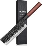 Huusk 7" Japanese Nakiri Chef Knife – Ergonomic Design