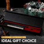 Huusk 7" Japanese Nakiri Chef Knife – Ergonomic Design