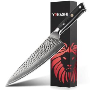 YOKASHI 8-Inch Damascus Chef Knife - VG-10 Steel