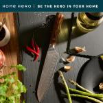 Ultra-Sharp Japanese Kitchen Knife Set