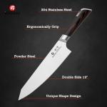 Damascus Chef Knife - 8 Inch Japanese Precision Knife