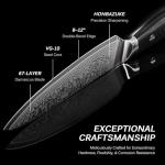 KYOKU Daimyo 6" VG10 Damascus Utility Knife