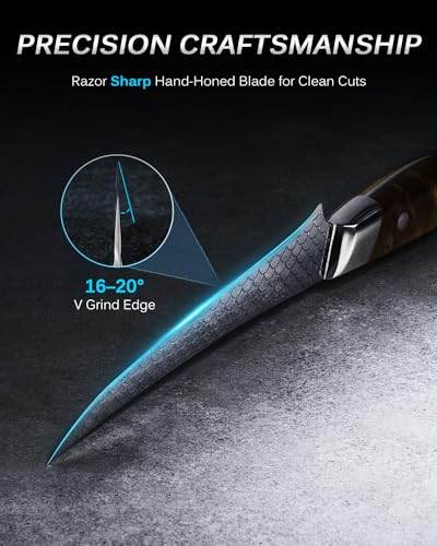 Shogun Koi 6" Boning Knife, Japanese VG10 Steel