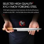 HEZHEN 270mm Japanese Sashimi Yanagiba Knife