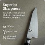 Shun Classic Japanese Multi-Prep Knife, 4.5”, Silver