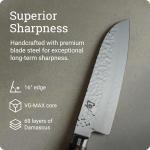 Shun Premier 7-Inch Santoku Kitchen Knife