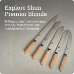 Shun Premier Blonde 8" Kiritsuke Japanese Knife