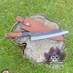 Handmade Santoku Chef Knife for Kitchen Tasks