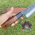 Handmade Santoku Chef Knife for Kitchen Tasks