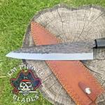 Handmade Santoku Chef Knife for Kitchen Tasks