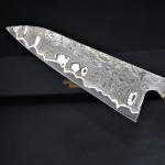 Japanese Damascus Chef Knife with Rosewood Handle