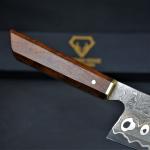 Japanese Damascus Chef Knife with Rosewood Handle