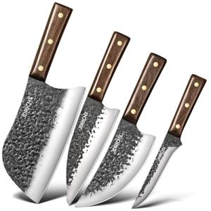 4-Piece Japanese Knife Set for Chefs