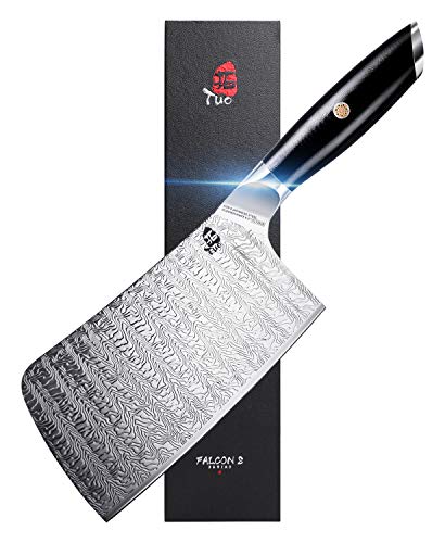 6.5" Falcon S Series Japanese Cleaver Knife with G10 Handle