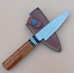 Damascus Steel Japanese Paring Knife with Sheath
