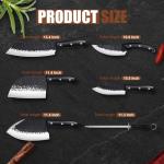 7-Piece Japanese Precision Knife Set for BBQ