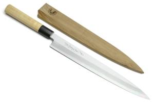 Yoshihiro Shiroko High Carbon Yanagi Sushi Knife 11.8