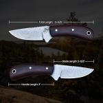 Japanese Damascus Steel Cowboy Dandy Knife