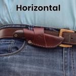 Japanese Damascus Steel Cowboy Dandy Knife