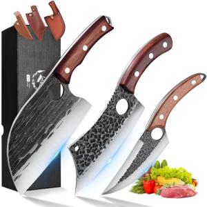 Japanese Precision Butcher Knife Set - 3 Pieces