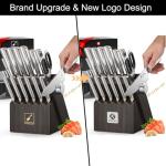 14-Piece imarku Japanese Knife Set with Block