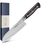 Kanngou 7" Santoku Knife with Pakkawood Handle