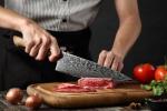 HEZHEN 8.3" VG10 Damascus Steel Chef Knife