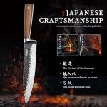 Huusk 8-Inch Japanese Chef Knife - Hand Forged