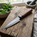 9" Japanese Petty Paring Knife with Sheath