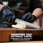 5-Piece Professional Japanese Knife Set with Block