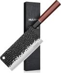 Huusk Japanese Hand Forged Meat Cleaver Knife