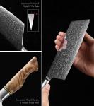 HEZHEN Precision Meat Cleaver for Kitchen Use