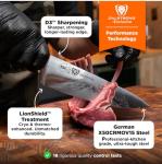 Dalstrong 8-Inch Chef Knife - Gladiator Elite Series