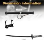 Mini Katana Keychain - Anime Utility Blade