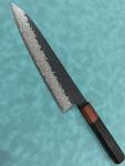 VG10 Damascus 210mm Hammered Kurouchi Chef Knife