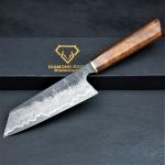 Japanese Damascus Chef Knife with Rosewood Handle