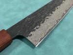VG10 Damascus 210mm Hammered Kurouchi Chef Knife