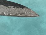 VG10 Damascus 210mm Hammered Kurouchi Chef Knife
