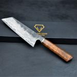 Japanese Damascus Chef Knife with Rosewood Handle