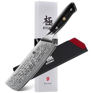 Kyoku Shogun 7" Nakiri Knife - VG10 Damascus