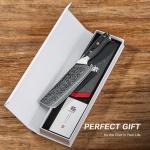 Kyoku Shogun 7" Nakiri Knife - VG10 Damascus