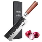 Huusk Nakiri Chef Knife – 6.5” Japanese Veggie Knife