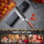 Huusk Nakiri Chef Knife – 6.5” Japanese Veggie Knife