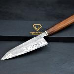 Japanese Damascus Chef Knife with Rosewood Handle